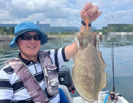 久々のボートエギング