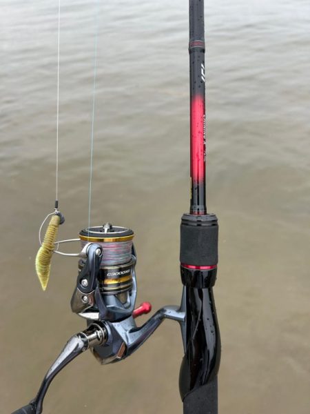 今日も懲りずに雨の中のチニング!