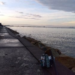 苅谷海岸のキス釣り