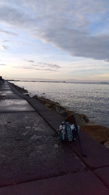 苅谷海岸のキス釣り