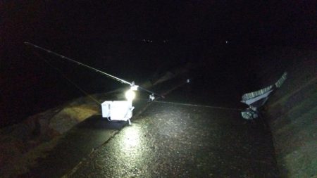 苅屋海岸のキス釣り