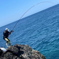 沖磯 梅雨グレ釣り