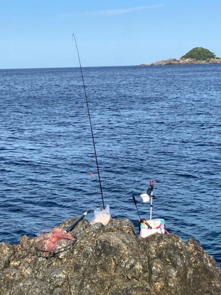 沖磯 梅雨グレ釣り