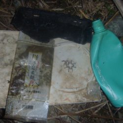 清掃活動：梅雨バス