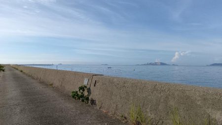 苅屋海岸のキス釣り