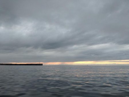 大雨明けの小雨