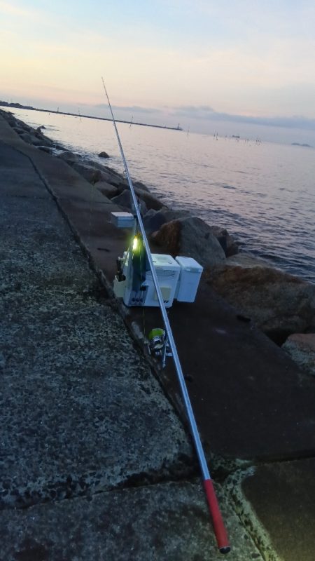 苅屋海岸のキス釣り