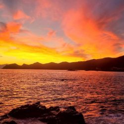 和歌山伊古木の地磯で夜釣り