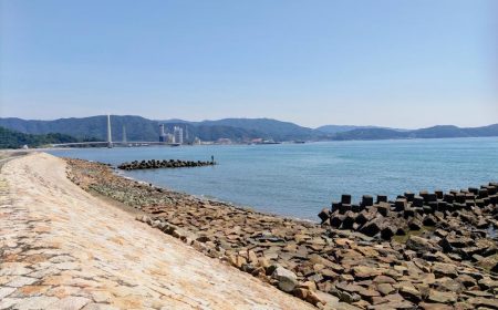 片男波(4回目)灼熱のキス釣り