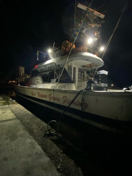 釣りの旅初日大剣狙い