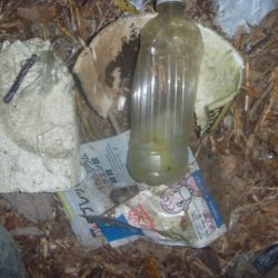 清掃活動：減水中