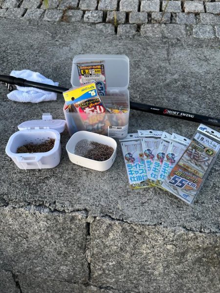 ちょい投げキス釣り