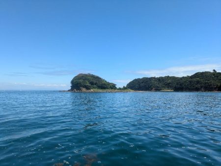 暑い夏の友が島廻り