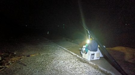 苅屋海岸のキス釣り
