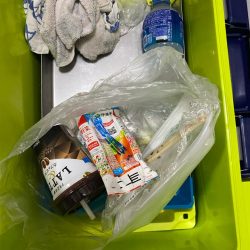 清掃活動：まだまだ暑いイカメタル