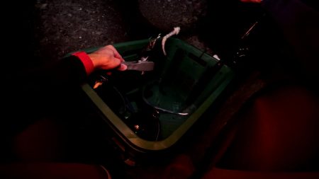 台風後渋い太刀魚