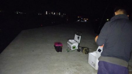 淡路島西側でタチウオ