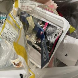 清掃活動：爆風です。