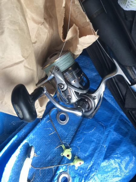 ダイソーテンヤで波止太刀魚29匹GET