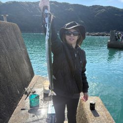 DAISO竿で飲ませ釣り　カンパチ　オキザ…