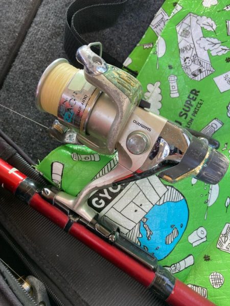 朝マズメのアジ釣りで尺オーバーGET