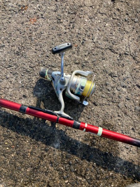 サビキでアジ釣り