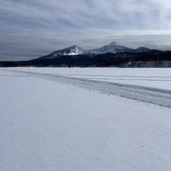 桧原湖氷上ワカサギ