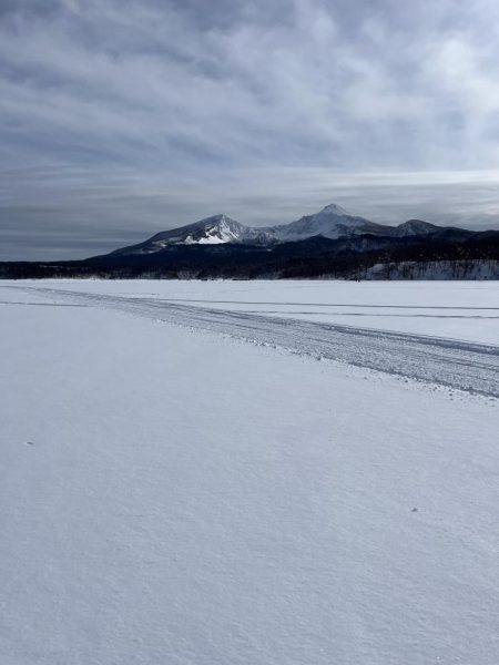 桧原湖氷上ワカサギ