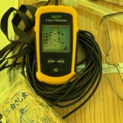 サクラマス釣行前のワカサギ 腕試し