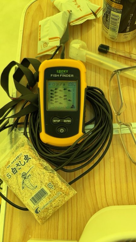 サクラマス釣行前のワカサギ 腕試し