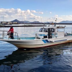 厳寒期の広島湾でチヌ釣り