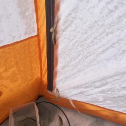 秋元湖氷上ワカサギ