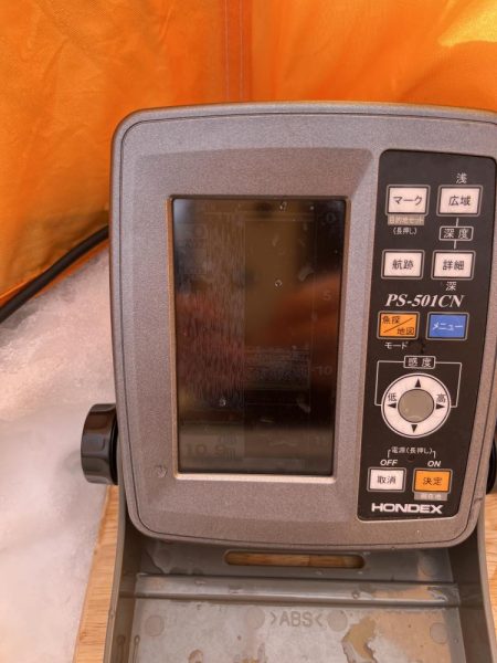 桧原湖氷上ワカサギ