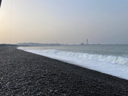 煙樹ヶ浜での釣り
