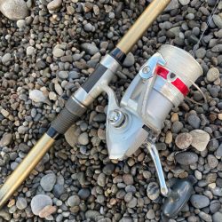 朝マズメのサーフでアジ釣りで7匹GET