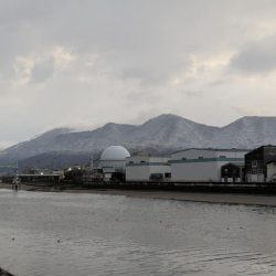 雪チラつく広島チニング