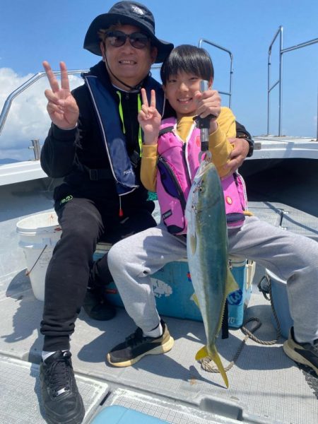 遊漁船　拓丸にて