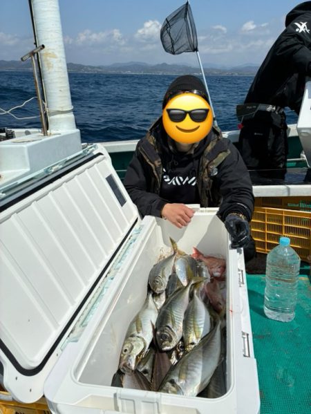 ジャンボ真鯵狩り