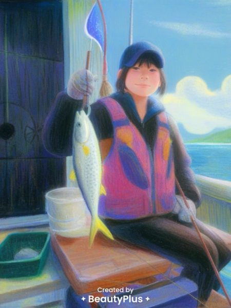 遊漁船　拓丸にて🎣