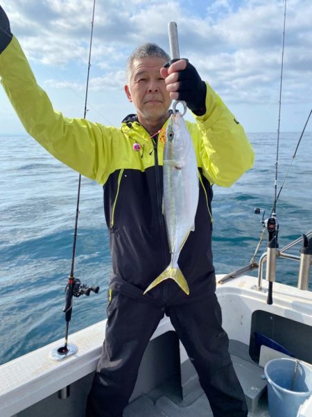 遊漁船　拓丸にて