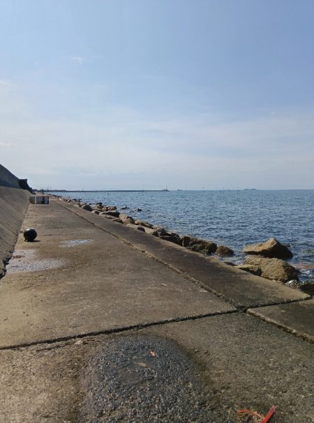 苅屋海岸のキス釣り