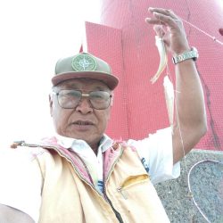 播磨新島のキス釣査