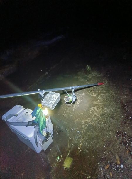 苅屋海岸のキス釣り