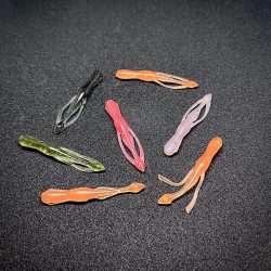 新しいデザインのワームでメバリング