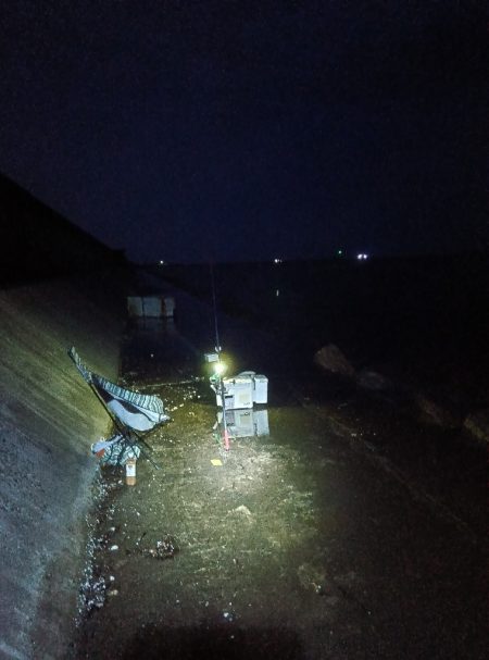 苅屋海岸のキス釣り