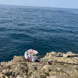 沖磯で梅雨グレ狙い