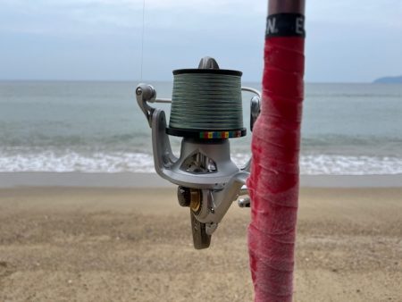 今回も地元のサーフで釣りました