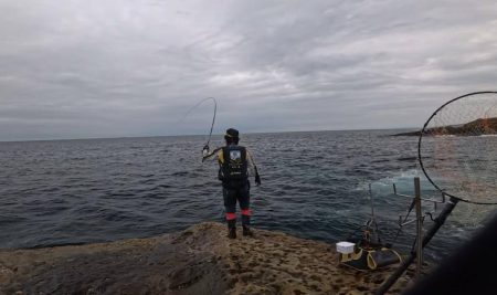 和歌山市江(吉丸渡船)でグレ釣り