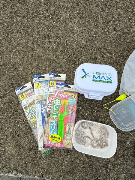 雨上がりのシロギス釣り