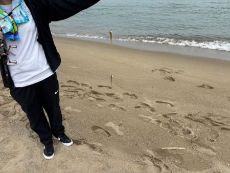 砂丘海岸でキス釣り｜群れが小さく続きません！